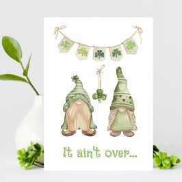 Grappige kabouter relatie St. Patrick's Day kaart