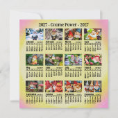 Grappige Kabouters 2027 Foto Agenda - Maandag (Voorkant)