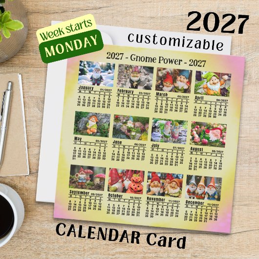 Grappige Kabouters 2027 Foto Agenda - Maandag