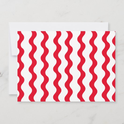 Grappige kabouters kerstfeestje kaart (Achterkant)