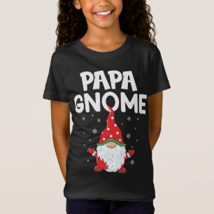Grappige kabouters schattig papa Gnoom Kerstmis sc T-shirt