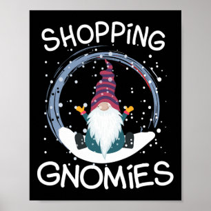 Grappige kabouters winkelen kabouters kostuum Kers Poster