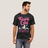 Grappige Kajakken Meisje Kunst Voor Vrouwen Cool K T-shirt (Voorkant volledig)