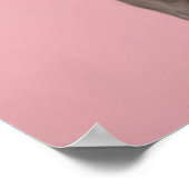 Grappige kaketoe met frites crest poster (Hoek)