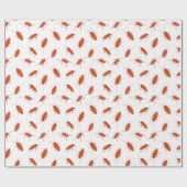 Grappige kakkerlak patroon cadeaupapier (Vlak)