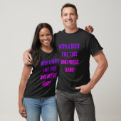 Grappige Kale Man Grap Haar Pun Lichaamsbeeld 1 T-shirt (Unisex)