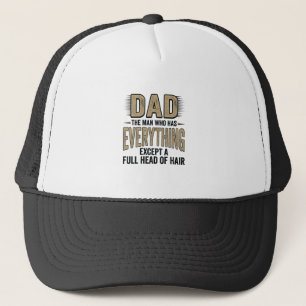 Grappige Kale Papa Vintage Typografie Shirt Ontwer Trucker Pet