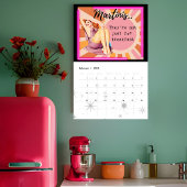 Grappige kalender voor haar cadeau vriend retro vi