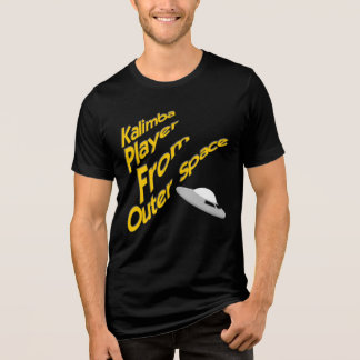 Grappige Kalimba en UFO Tri-Blend Shirt