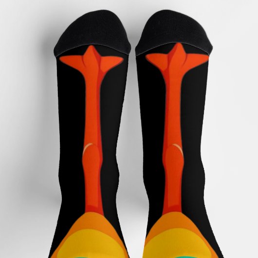 Grappige kalkoen Kippenvoeten Sokken Knie Dier (Top)