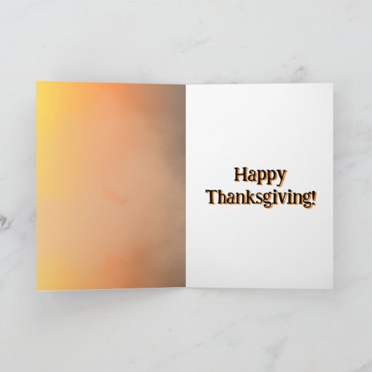 Grappige kalkoen Thanksgiving eet pizza Feestdagen Kaart (Binnen)