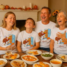 Grappige kalkoen Thanksgiving restjes eten liefheb