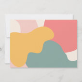 Grappige kalligrafie Vrolijke kerstfoto Feestdagenkaart (Achterkant)