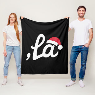 Grappige Kamala Harris 2024 Komma La Kerstmis Fleece Deken