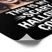Grappige kamala harris dit is mijn enge halloween  poster (Hoek)