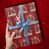 Grappige Kamala Harris Kerstman Hoed Cadeaupapier