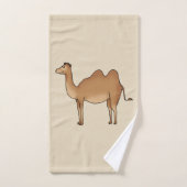 grappige kameel bad handdoek (Handdoek)