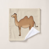 grappige kameel bad handdoek (Wasdoekje)