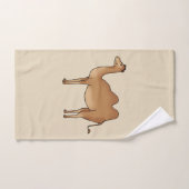 grappige kameel bad handdoek (Handdoek)