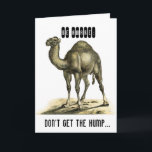 GRAPPIGE KAMEEL GEPERSONALISEERDE VERJAARDAG KAART<br><div class="desc">CAMEL KREEG DE HUMP OLD AGE JOKE GRAPPIGE GEPERSONALISEERDE VERJAARDAG KAART</div>