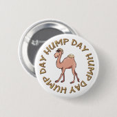 grappige kameel ronde button 5,7 cm (Voorkant /achterkant)