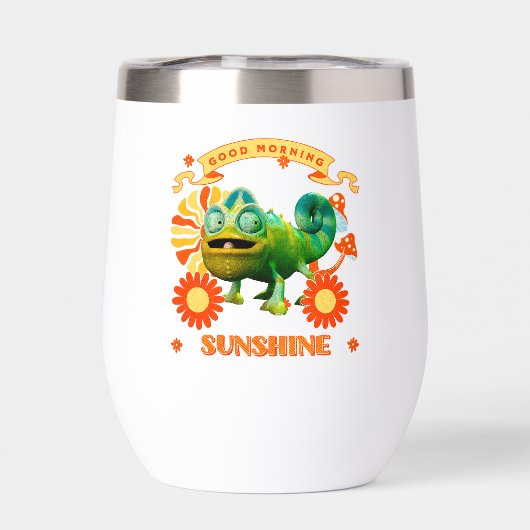 Grappige Kameleon Goedemorgen Zonneschijn (Achterkant)