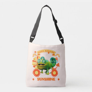 Grappige Kameleon Goedemorgen Zonneschijn Crossbody Tas