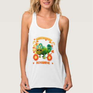 Grappige Kameleon Goedemorgen Zonneschijn Tanktop