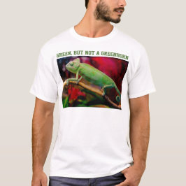 Grappige Kameleon Groen Maar Geen Groentje T-shirt