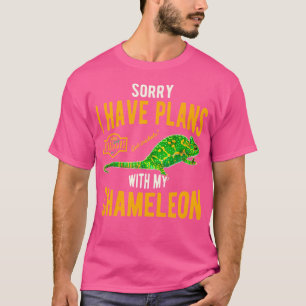 Grappige kameleon t-shirt