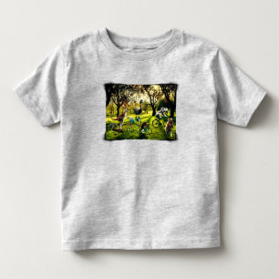 Grappige kangoeroe koala wombat Emu fietsen Kinder Shirts