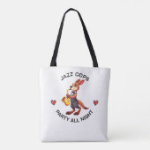Grappige kangoeroe tote bag (Achterkant)