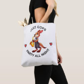 Grappige kangoeroe tote bag (Dichtbij)