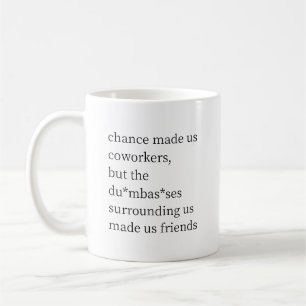 Grappige kans maakte ons collega's koffiemok