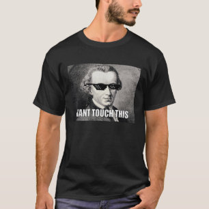 Grappige Kant raakt deze hilarische filosofie meme T-shirt