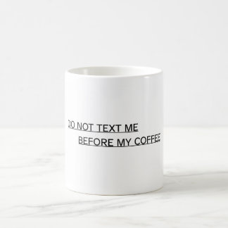 Grappige kantoekop - Sms Me Alsjeblieft Niet Koffiemok