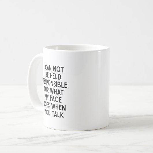 Grappige Kantoor Koffiemok (Voorkant links)