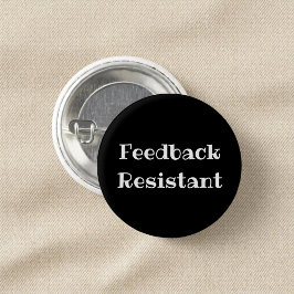 Grappige kantoor pinback knop met weerstand tegen  ronde button 3,2 cm