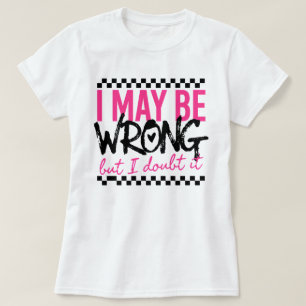 Grappige kantoor typografie quote t-shirt