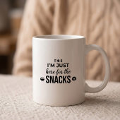 Grappige kantoorgeestigheden snacks hier mok