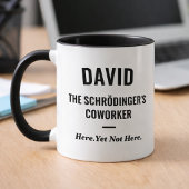 Grappige kantoorhumor Schrödingers collega Mok