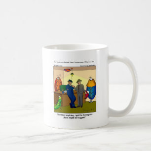 Grappige Kapotte Politie Hoofdkwartier Cadeaus T-s Koffiemok