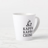 Grappige Kappa Kappa Chino Campus Lifestyle Latte Mok (Rechterhoek)