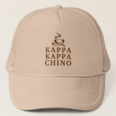 Grappige Kappa Kappa Chino Griekse levensstijl Trucker Pet (Voorkant)
