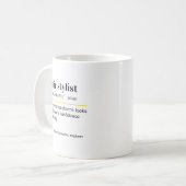 Grappige kapper cadeau koffiemok (Voorkant links)