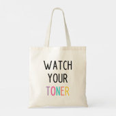 Grappige Kapper Spreuk Boodschappentas Tote Bag (Achterkant)