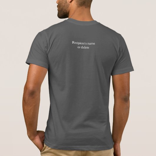 Grappige karakterquote introvert als een pro t-shirt (Achterkant)
