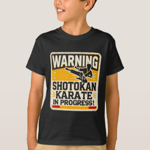 Grappige Karate Fighter Martial Arts Shotokan Kara T-shirt