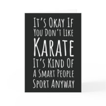 Grappige Karate Kaarten Vechtsport Humor Sarcastis