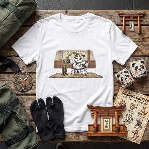 Grappige Karate Panda Martial Arts Mislukking T-shirt